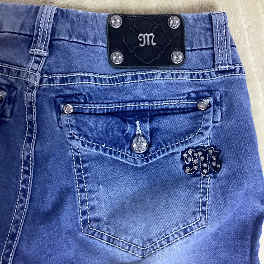 MISS ME WIDE LEG WOMEN’S JEANS - Picture 12 of 15
